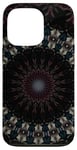 iPhone 13 Pro Dark Fantasy Mandala Pattern Dusty Pink And Blue Case