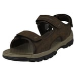 Mens Skechers Summer Casual Everyday Sandals Three Adjustable Straps Garo 204105