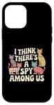 iPhone 12 mini Kitty Among Us Costume I Think There's A Spy Among Us Memes Case