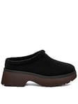 UGG Womens New Heights Cozy Clog - Black, Black, Size 7, Women