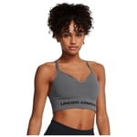 Under Armour Sports Bra Ladies Seamless Support Low Vest Crop Top Removable Pads