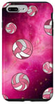 Coque pour iPhone 7 Plus/8 Plus Volleyballballon-rose esthétique femmes filles