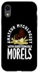 Coque pour iPhone XR Cueilleur De Champignons Mycologue Amateur Morels