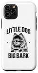 Coque pour iPhone 11 Pro Little Dog Big Bark Poméraniens Chien Poméranien