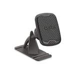 SBS Support de téléphone Mobile pour Voiture Colorado, Support Universel avec adhésif à la Base, Rotation à 360°, 2 plaques métalliques incluses, Support de Voiture pour iPhone, Samsung, Oppo, Xiaomi