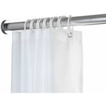 Barre de douche extensible Luz Wenko tringle rideau de douche armoire télescopique, fixation sans perçage par torsion, aluminium