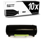 10x Cartridge for Lexmark MS-510-dn MS-610-dtn MS-310-d MS-610-de