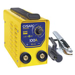 GYS, GYSARC 100, Poste à Souder à l'Électrode Enrobée 100A Monophasé 230V (MMA), Arc Force, Antisticking, Hot Start, Avec Porte-électrode, Câble de Masse