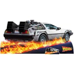 Star Cutouts - Figurine en carton du film Retour vers le futur, voiture DeLorean h 90 x 195 cm