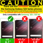 1x TECHGEAR (TPU) FULL COVERAGE Screen Protector for Samsung Galaxy S23 5G