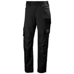 Helly Hansen Arbeidsbukse oxford 77395 sort c52 