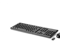 HP - Sats med tangentbord och mus - trådlös - ryska - jacksvart - för ProDesk 400 G1, 600 G1 ProOne 400 G1, 600 G1 Workstation Z1 G2