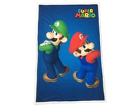 Super Mario Sherpa Fleece Filt - 100 X 150 Cm