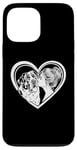 iPhone 13 Pro Max Saint Bernard Mom Dog Art Valentine's Day Heart Case