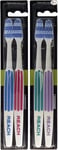 Listerine Reach Interdental Toothbrush Full Firm Twin Packs = 4 Toothbrushes