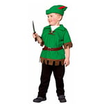 Krause & Sohn Festartikel Müller 118.724.92 Costume de Robin des Bois pour enfant comprenant : haut, bonnet, ceinture, taille : 92