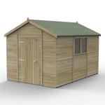 Timberdale 12x8 Tongue and Groove Pressure Treated Apex Wooden Garden Shed