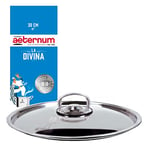 Aeternum La Divina, Couvercle universel, acier inoxydable, diamètre 30 cm, acier