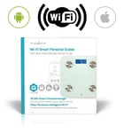 Nedis WIFI Smart Wi-Fi Body Fat Scales for Body Weight Digital Bathroom Weighing