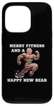 iPhone 13 Pro Merry Fitness Happy New Rear Workout Christmas Cookie Case