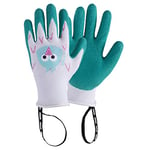 ROSTAING Gants Jardinage Enfant MARGOT - Paire de Gants de Jaridnage et Bricolage - Pour les Petites et Délicates Mains et la Sécurité de vos Enfants, Vert