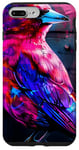 iPhone 7 Plus/8 Plus Red Crossbill Bird Lover Graffiti Art Case