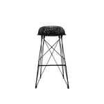 Moooi - Carbon Bar Stool, Exkl. stolsdyna - Barstolar & barpallar - Bertjan Pot,Marcel Wanders - Svart - Syntetiskt