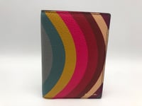 Paul Smith SWIRL Passport Holder Leather Cover credit card leather purse