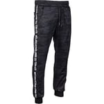 Mil-Tec Mixte de Sport Mil-tec® Dark Camo Pantalons, Noir, Taille unique EU