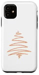 Coque pour iPhone 11 Arbre doré