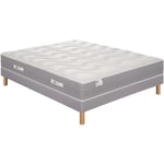 SIMMONS - Ensemble Matelas Ressorts SW4 + Sommier SW - 160x200 cm - Matelas à ressorts ensachés