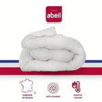 Couette anti-acariens - 220 x 240 cm - Chaude - 400 g/m² 2 personnes - Blanc ...