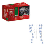 Christmas Workshop 78650 Guirlande Lumineuse 360 LED Bleu/Blanc sans Clips de Commande 360 LED Bleu/Blanc