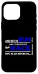 iPhone 16 Pro Max Hebrews 12:1 - RUN with endurance the RACE Bible Inspired Case