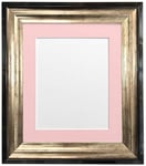 FRAMES BY POST Cadre Photo Cadres par Poste., Plastique, Support Rose., 40 x 50 cm Pic Size 16" x 12"