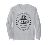 100th Birthday 100 Years Old Born in 1925 One hundred years Long Sleeve T-Shirt