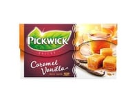 Te Sort Pickwick Caramel Vanilla 20 Breve Karamel/Vanilje,12 Pk X 20 Stk/Krt