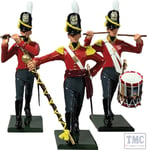 B47107 W. BritainU.S. War of 1812 Artillery Field Music (3 piece set)