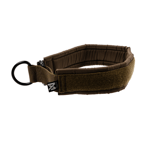 Non-stop Working dog Collar patrullhund halsband - 52 cm, Grön