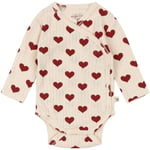 Konges Sløjd Minnie Newborn Body Gots - Amour Rouge | Röd | 6 months