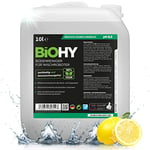 BiOHY Nettoyant de sol pour robot aspirateur laveur (Bidon de 10l) | concentré pour tous les robots d'essuyage et d'aspiration à fonction humide | durable & écologique (Wischroboter)