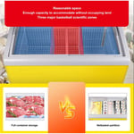 (70x30x27cm With 8.5cm Handle)Chest Freezer Basket Steel Wire Large Capacity