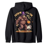 Thanksgiving Bigfoot Catch Me If You Can After Pie Zip Hoodie