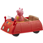 Peppa Pig Weebles Push Along Wobbily Car, First Peppa Pig Toy, preschool toy, imaginative play, gift for 18 months+