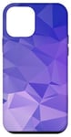 Coque pour iPhone 12 mini Simple Abstrait Bleu Abstrait Triangle