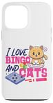 iPhone 13 Pro Max Bingo Player Cat I Love Bingo And Cats Case