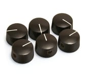 Fender Pure Vintage "Radio" Amplifier Knobs Dark Brown