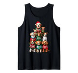 Christmas Dog Tree Xmas Ugly Jumper Tank Top