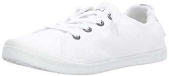 Roxy Femme Rory Chaussures Plates Basket, Blanc, 41 EU