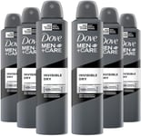 Dove Men + Care Invisible Dry Antiperspirant Deodorant Aerosol 250 ml – Case 